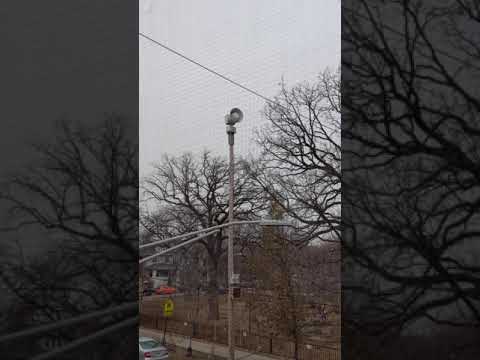 Broken tornado siren, nobody at Chicago's 311 or 911 knows what to do.