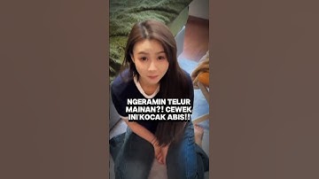 cewek ini kocak abis ampe piring pecah!!....#shorts #kocak #aksi #viral