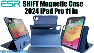 ESR SHIFT 2024 iPad Pro M4: Powerful Magnets * Multiple Positions & Angles * Detachable Inner Case!