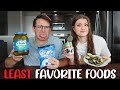 Trying Spencer&#39;s LEAST Favorite Foods!