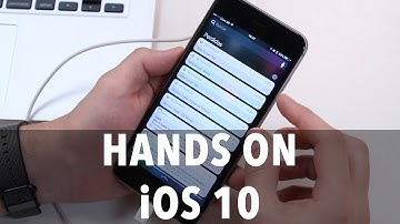 HANDS ON: IOS 10 (beta 1)