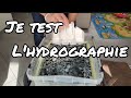 Je test le transfert hydrographie, dipping (résultat pas super)