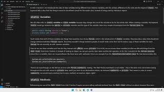 Famous 5.7 static Variables and Methods 1 - static Variables Profile