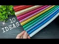 10 craft ideas  glitter flowers foam sheet craft ideas