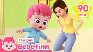 Marchons, marchons et d'autres chansons | +Comptines | Bebefinn français👶Chansons pour Enfants