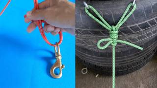 USEFUL ROPE HACKS AND TECHINQUES.