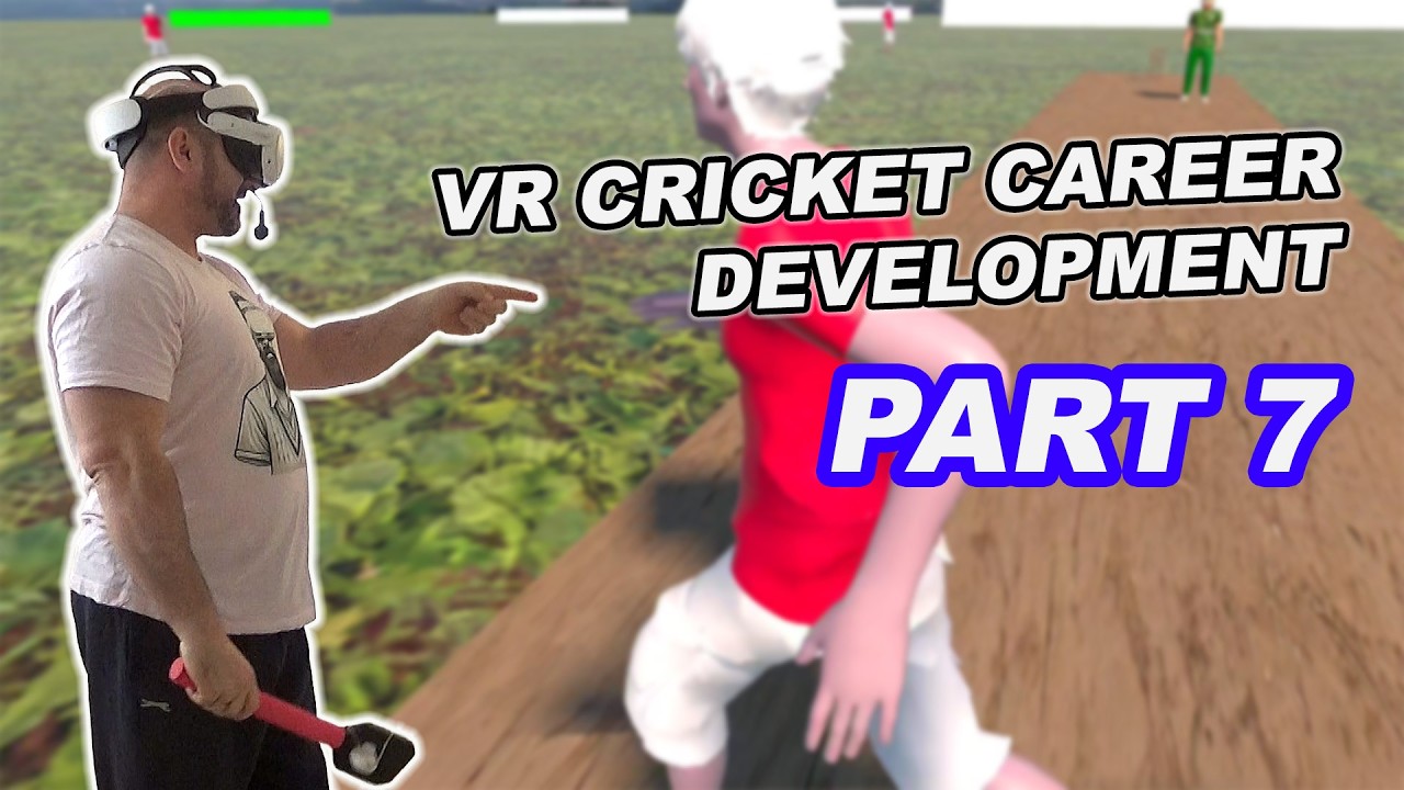 Разработка VR-игры в жанре «карьера в крикете», часть 7 — Полевые игроки, у нас есть полевые игроки!