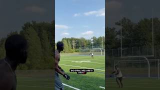 Bad vs Good Spirals! #nfl #ncaa #sports #madden #d1 #elite #training #quarterback #football #workout