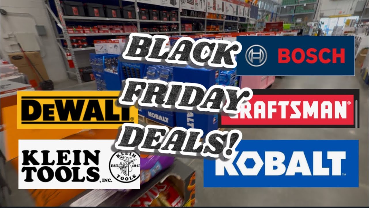 Black Friday deals at LOWES you don't want to miss - YouTube