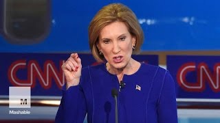 Carly Fiorina's Most Memorable Moments From the Republican Debate | Mashable News