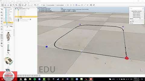 T17 V-REP Introducción a creación de trayectoria para robots