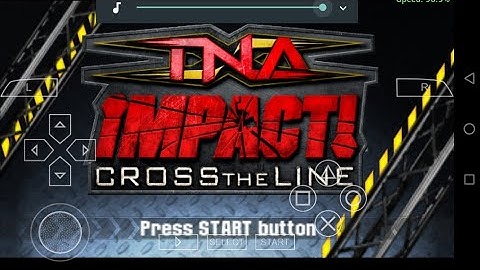 How to perform a finisher in TNA impact ( cross the line PSP)