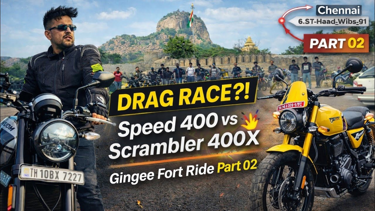 Drag Race on the Highway? 😱 Gingee Ride Continues | Part 02 |🔥Unexpected changes at the last minute