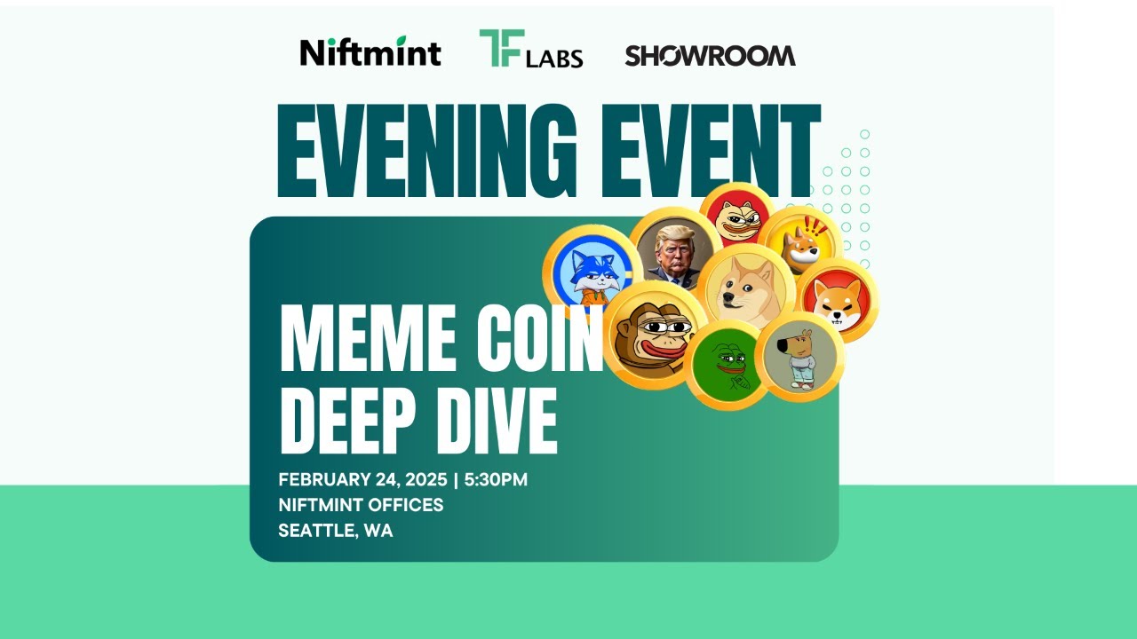 🔴 Meme Coin Deep Dive | TF Labs & Niftmint Event