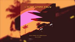 Melih Aydogan - I Don't Wanna Know feat. Brenda Mullen (Mr.Nu Remix) Resimi