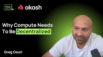 AWS at a Fraction of the Price – Greg Osuri | Akash Network