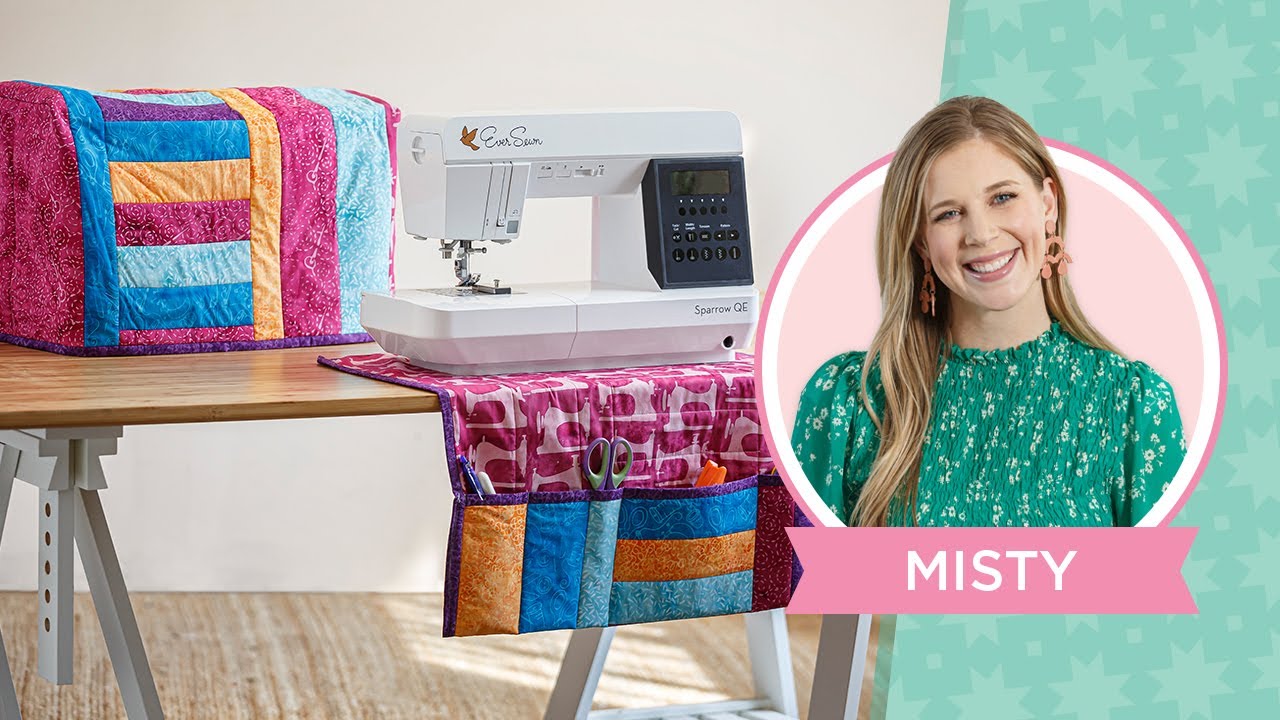 Sewing Machine Cover Pattern - Jelly Roll Project! - see kate sew