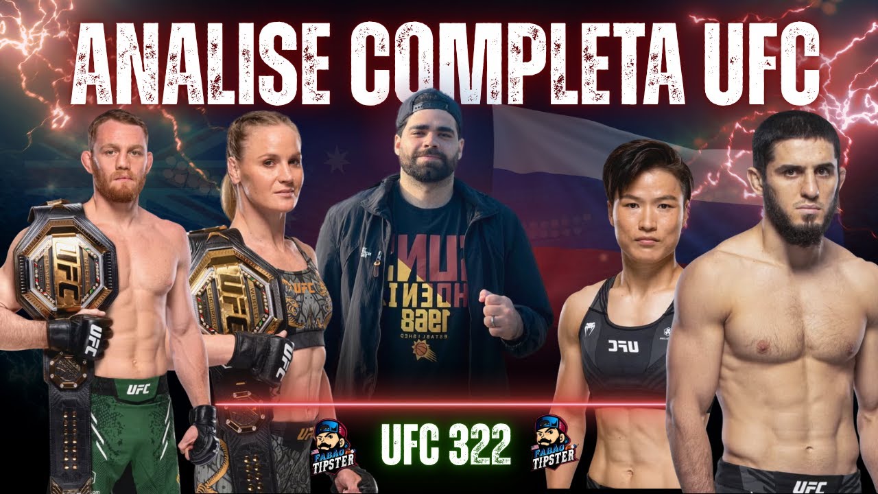 ANÁLISE COMPLETA UFC 322: MAKHACHEV VS  MADDALENA