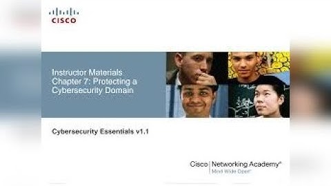 Cisco Cybersecurity Essentials 1.1 Chapter 7 Quiz Answers Full Questions