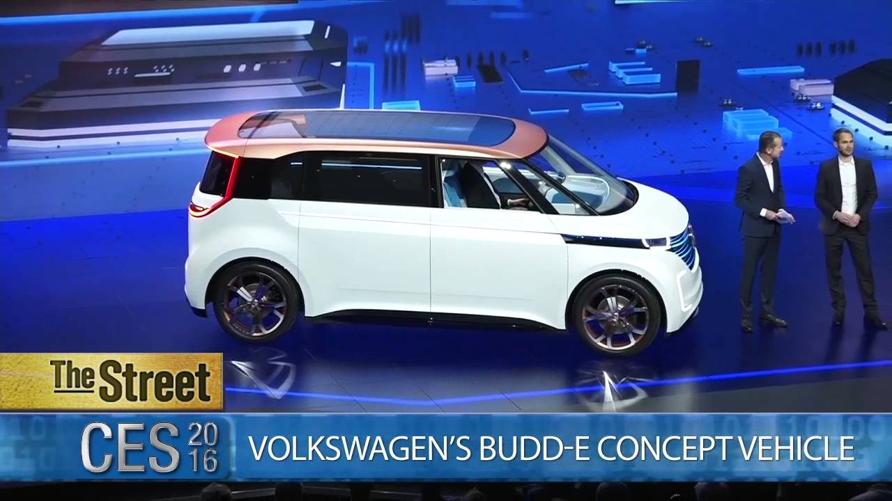 VW presents its new concept car at CES2016