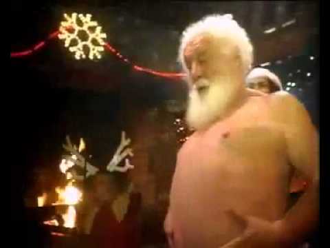 Santa Claus Dancing Like Crazy!