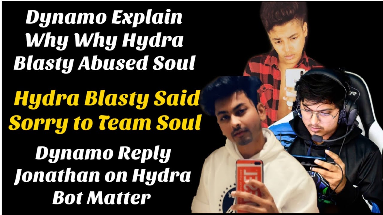 ☑️Dynamo Explain Why Why Hydra Blasty Abused Soul | Dynamo Reply Jonathan on Hydra Bot