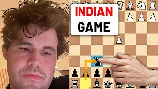 Magnus Carlsen Crushes His Opponent with the Indian Game 🔥 screenshot 5