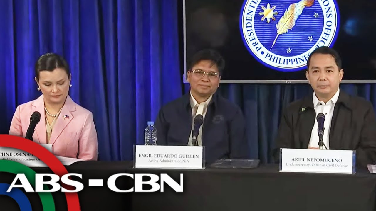 Malacañang holds press conference YouTube