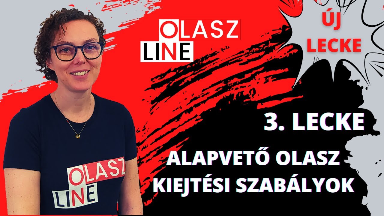 3. olasz lecke magyaroknak – Az olasz kiejtésről
