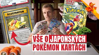 Vše, co potřebujete vědět o japonských Pokémon kartách 🇯🇵