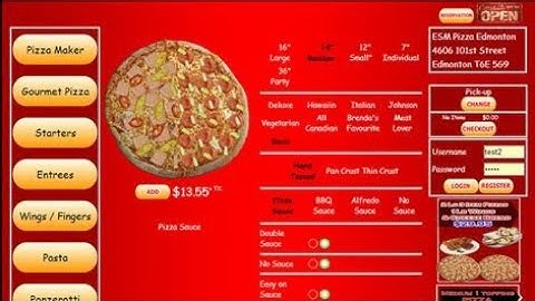 Online Pizza Ordering System In C/C++ Language