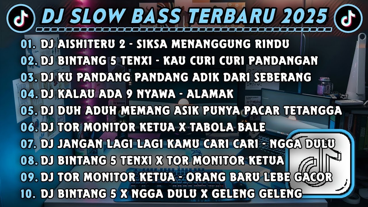 DJ Slowbass Terbaru 2025 | DJ Aishiteru 2 – Siksa Menanggung Rindu | DJ Bintang 5 Tenxi Viral TikTok