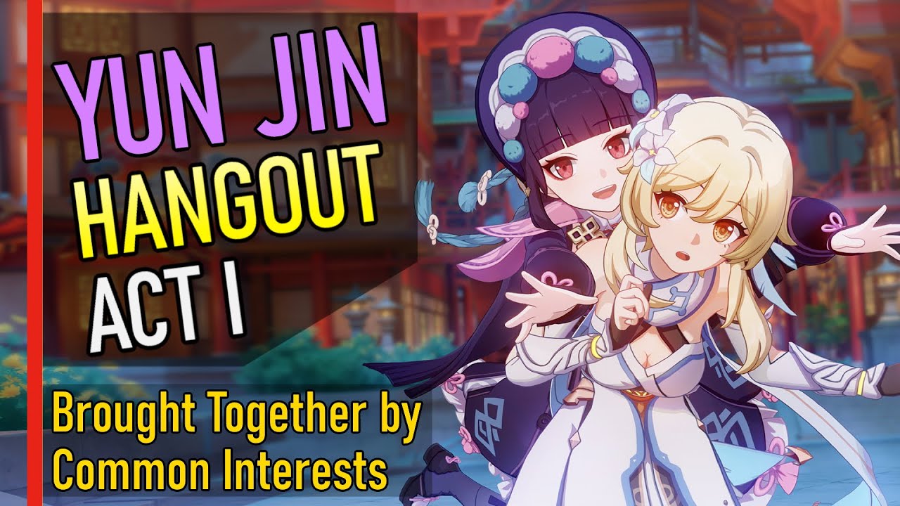 Genshin Impact - Yun Jin Hangout Event Cutscenes ("Brought Together by Common Interests" Ending #3)