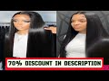 A must-have product! 250 Density 13x4 13x6 Transparent Bone Straight 30 40 Inches Lace Front Human
