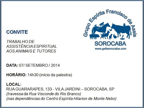 Assista: Palestra presencial - c/ RICARDO CAPUANO (07/09/2014)