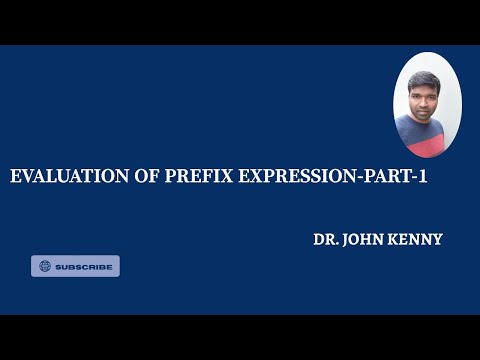 Evaluation of Prefix Expression | Part 1 | Stacks | Data Structures and Algorithms