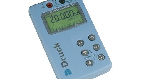 How to calibrate #Druck_UPS_III_Loop_Calibrator_Druck UPS-III Loop Calibrator Calibration Procedure
