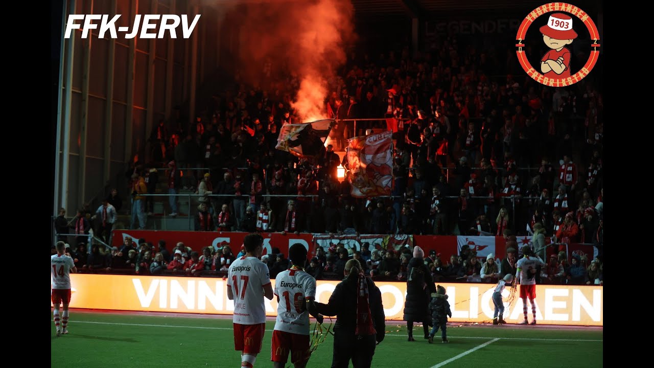 TIFO FIX og Tribunevideo FFK-JERV