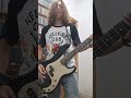 Polly  nirvana bass cover