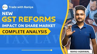 Share Market Impact on GST Tax Rate Change #gstreforms #gstreform
