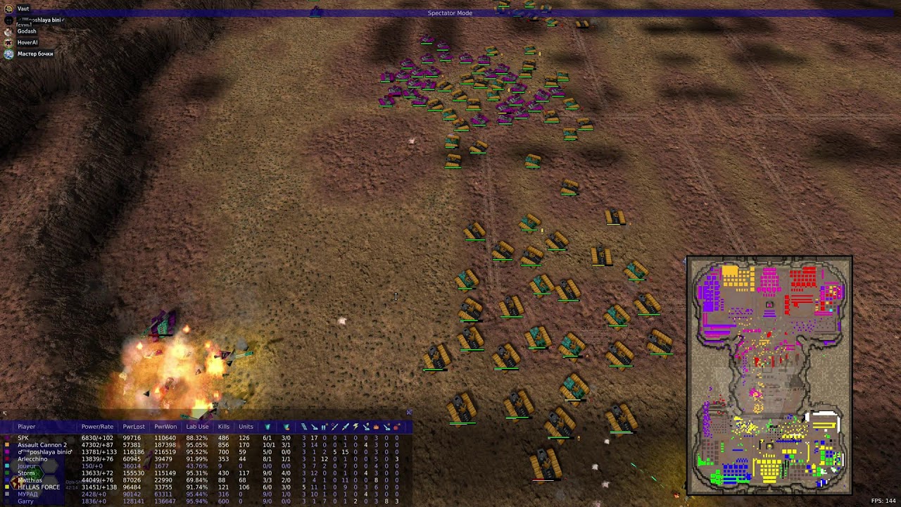 Вечерние игры Vaut'а. Warzone 2100