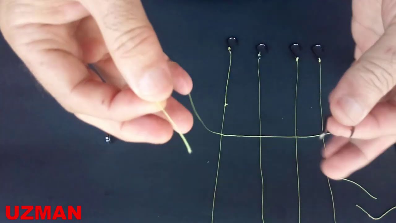 KOLAY-ORTA-ZOR-PROFESYONEL-UZMAN İĞNE BAĞLAMA ŞEKİLLERİ 🐟 Balık Avı Ve Teknikleri