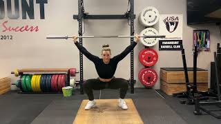 NF Tall Snatch + High Hang Snatch Prep