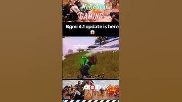 OMG 😱 4.1 UPDATE BGMI #bgmi #pubgmobile