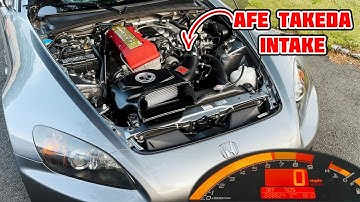 S2000 aFe Takeda Intake Install, Sound Comparison & First Impressions