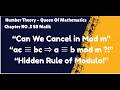 Cancellation Law  | If ac ≡ bc (mod m) then a ≡ b (mod m/gcd(c,m)) SB MALIK  Theorem 2 CH:3