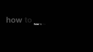 The Trap Of ‘How To’