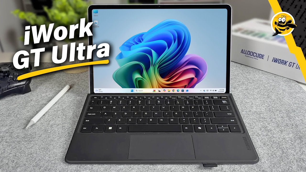 iWork GT ULTRA 2-in-1 Windows 11 Tablet PC - Unboxing & First