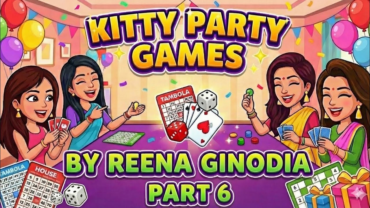 Kitty Party Games #6 | Fun Party Games | Kitty Party में खेलने वाले खेल