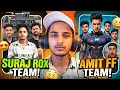 Suraj Rox vs Amit FF 🤣 Reaction Video | Kaun Hai Best 😱||Reaction ARMAN ALI SAIFI COMEDY VIDEO🤣